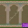 سجاده فرش زیارتی گردویی