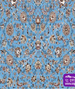 سجاده فرش یکپارچه سلیمان آبی