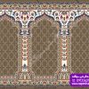سجاده فرش محرابی یاسین گردویی