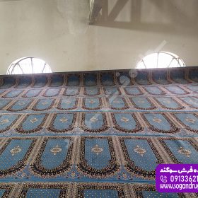 نمونه سجاده فرش مفروش شده در استان اصفهان شهرستان لنجان