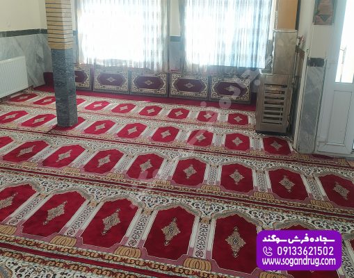 سجاده فرش محرابی بارگاه لاکی