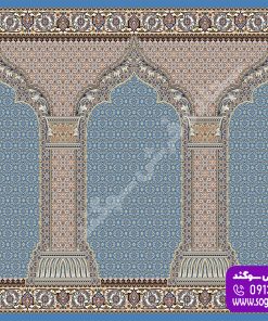سجاده فرش پردیس آبی