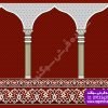«خرید سجاده فرش مناجات لاکی ۷۰۰ شانه کاشان».