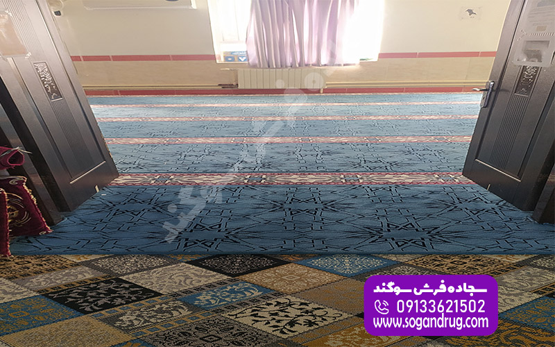 نمونه فرش تشریفاتی مسجدی